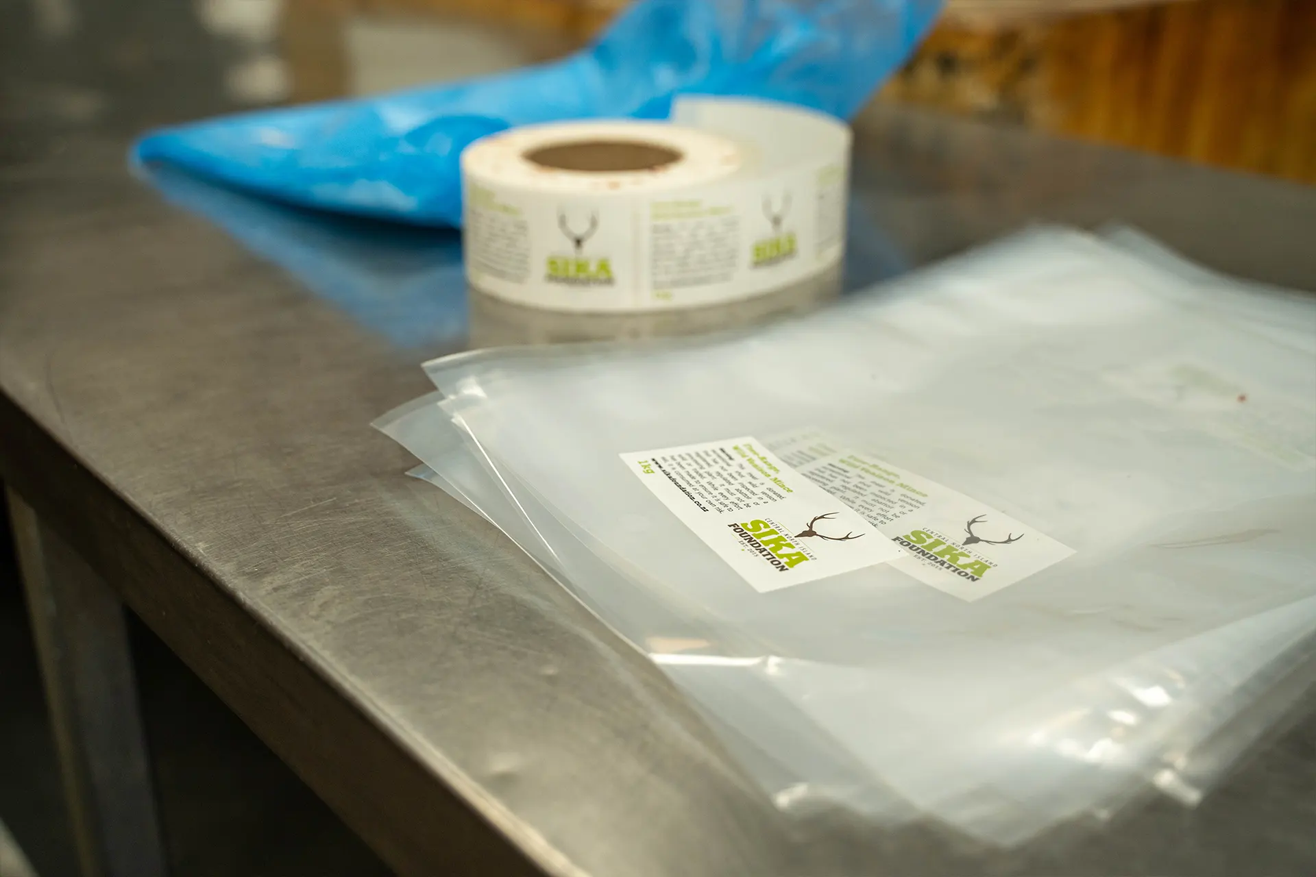 New Zealand Venison Food Distribution Program SIKA ground venison bags